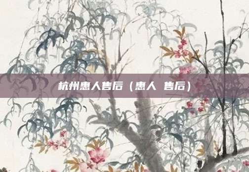 杭州惠人售后（惠人 售后）