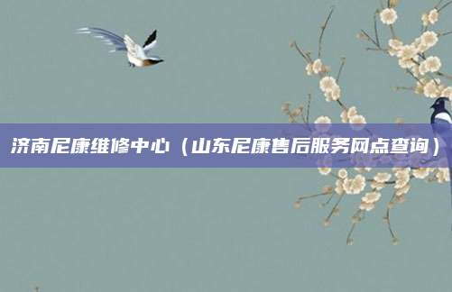 济南尼康维修中心（山东尼康售后服务网点查询）