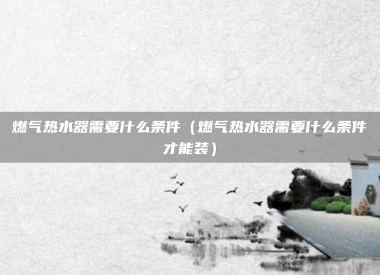 燃气热水器需要什么条件（燃气热水器需要什么条件才能装）