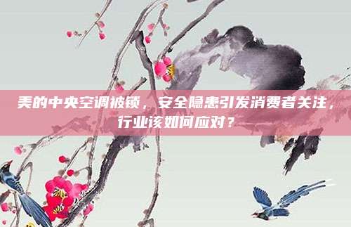 美的中央空调被锁,安全隐患引发消费者关注,行业该如何应对?
