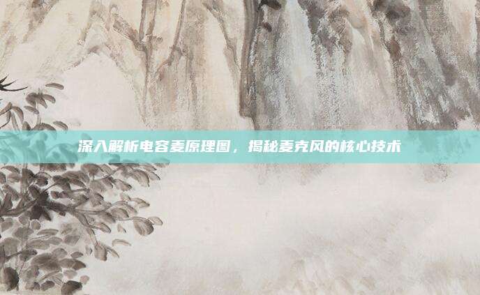 深入解析电容麦原理图,揭秘麦克风的核心技术