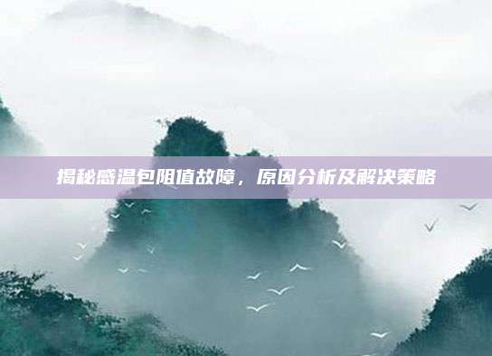 揭秘感温包阻值故障，原因分析及解决策略