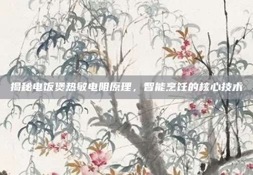 揭秘电饭煲热敏电阻原理，智能烹饪的核心技术