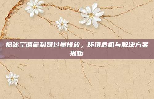 揭秘空调氟利昂过量排放,环境危机与解决方案探析