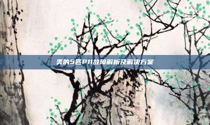 美的5匹P11故障解析及解决方案