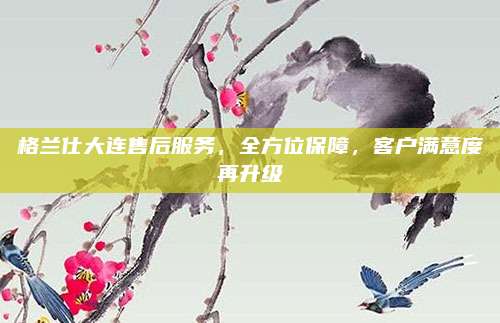 格兰仕大连售后服务，全方位保障，客户满意度再升级
