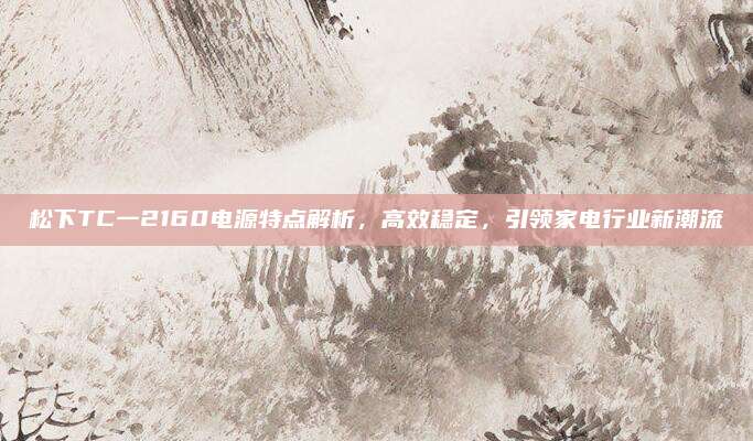松下TC一2160电源特点解析，高效稳定，引领家电行业新潮流