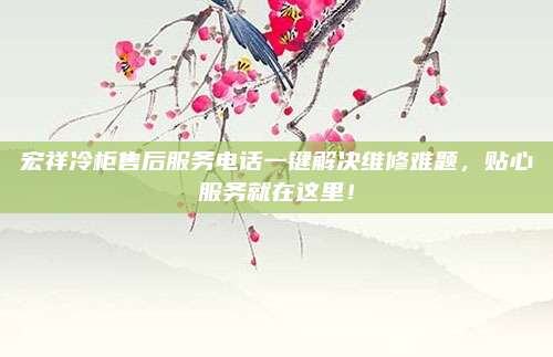 宏祥冷柜售后服务电话一键解决维修难题，贴心服务就在这里！