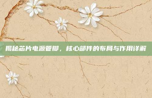 揭秘芯片电源管脚，核心部件的布局与作用详解