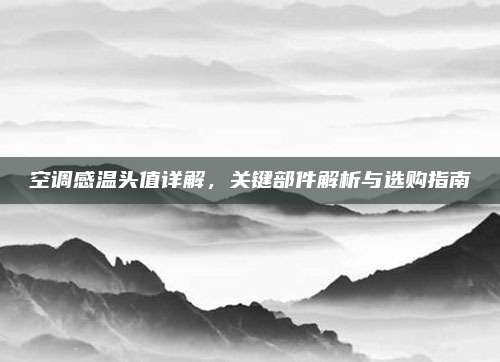 空调感温头值详解，关键部件解析与选购指南