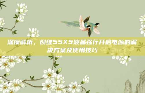 深度解析，创维55X5液晶强行开启电源的解决方案及使用技巧
