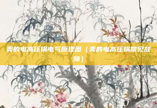 美的电高压锅电气原理图（美的电高压锅常见故障）