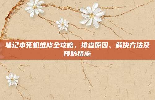 笔记本死机维修全攻略，排查原因、解决方法及预防措施