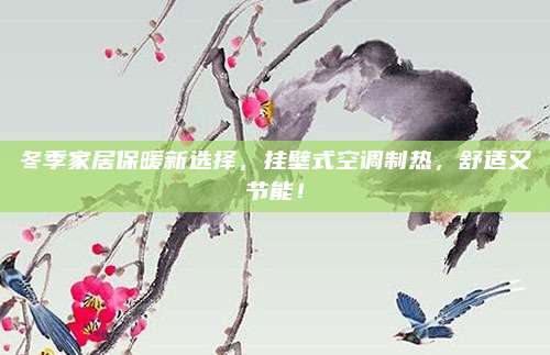 冬季家居保暖新选择，挂壁式空调制热，舒适又节能！