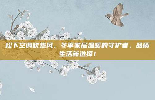 松下空调吹热风，冬季家居温暖的守护者，品质生活新选择！