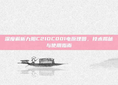 深度解析九阳C21DC001电原理图，技术揭秘与使用指南