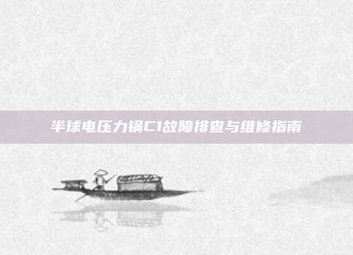 半球电压力锅C1故障排查与维修指南