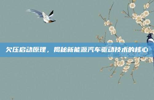欠压启动原理，揭秘新能源汽车驱动技术的核心