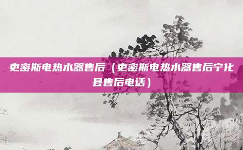 吏密斯电热水器售后(吏密斯电热水器售后宁化县售后电话)