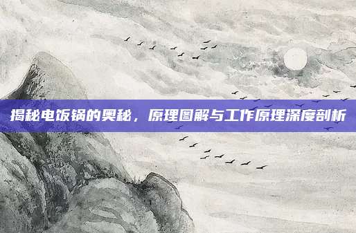 揭秘电饭锅的奥秘,原理图解与工作原理深度剖析