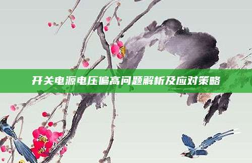 开关电源电压偏高问题解析及应对策略