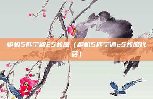 柜机5匹空调E5故障（柜机5匹空调e5故障代码）