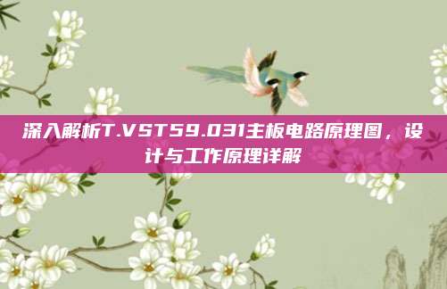 深入解析T.VST59.031主板电路原理图，设计与工作原理详解