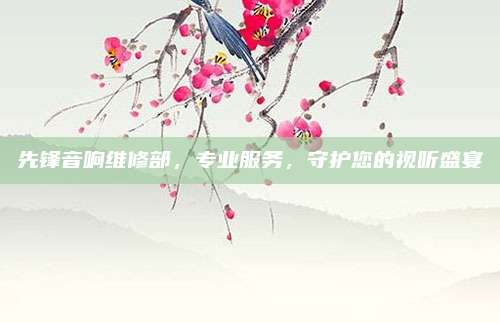 先锋音响维修部，专业服务，守护您的视听盛宴
