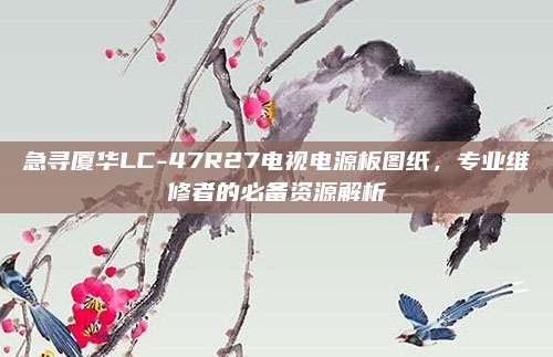 急寻厦华LC-47R27电视电源板图纸，专业维修者的必备资源解析
