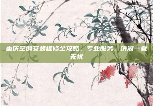重庆空调安装维修全攻略,专业服务,清凉一夏无忧