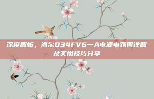 深度解析，海尔D34FV6一A电源电路图详解及实用技巧分享