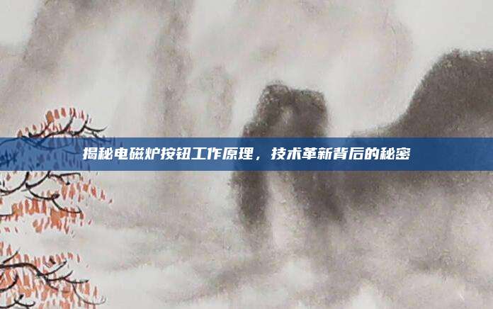 揭秘电磁炉按钮工作原理，技术革新背后的秘密
