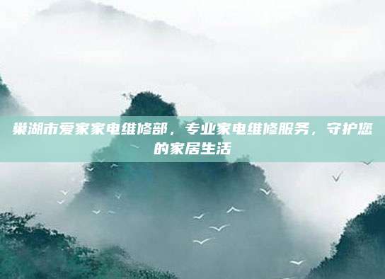 巢湖市爱家家电维修部，专业家电维修服务，守护您的家居生活