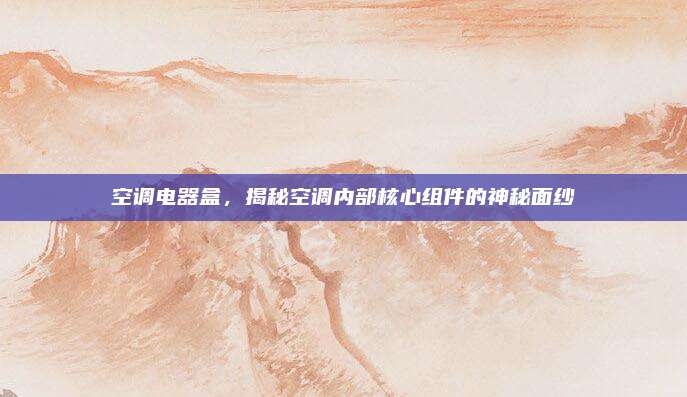 空调电器盒，揭秘空调内部核心组件的神秘面纱