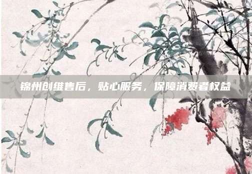 锦州创维售后，贴心服务，保障消费者权益