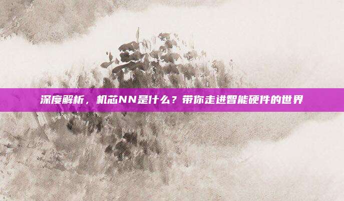深度解析，机芯NN是什么？带你走进智能硬件的世界