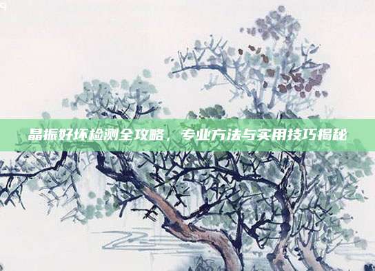 晶振好坏检测全攻略，专业方法与实用技巧揭秘