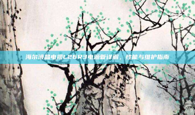 海尔液晶电视L26R3电源管详解，性能与维护指南
