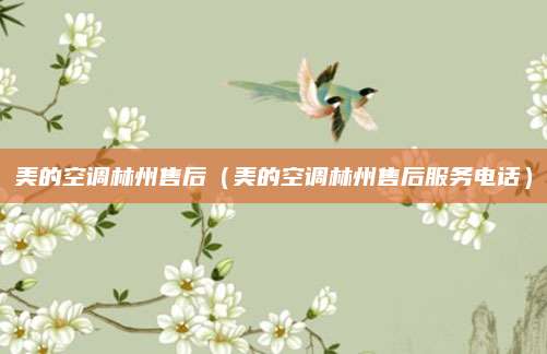 美的空调林州售后（美的空调林州售后服务电话）