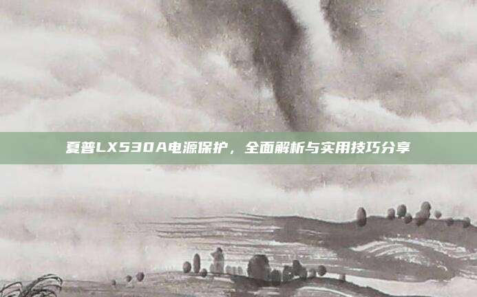 夏普LX530A电源保护，全面解析与实用技巧分享