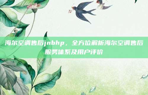 海尔空调售后jnbhp，全方位解析海尔空调售后服务体系及用户评价