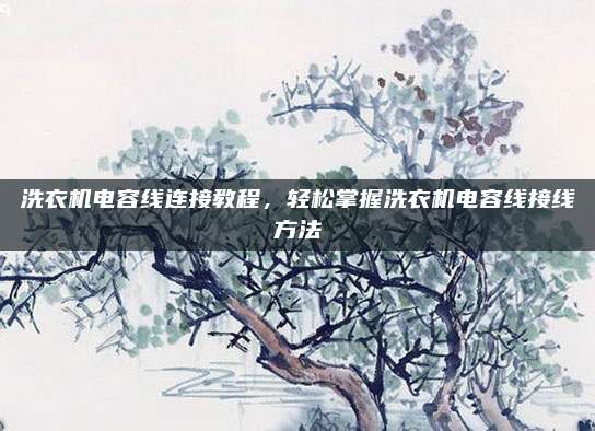 洗衣机电容线连接教程，轻松掌握洗衣机电容线接线方法