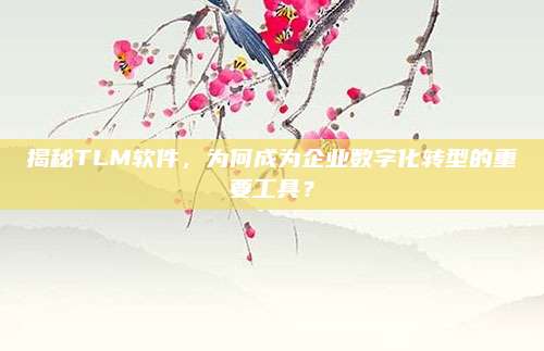揭秘TLM软件，为何成为企业数字化转型的重要工具？