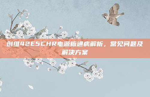 创维42E5CHR电源板通病解析，常见问题及解决方案