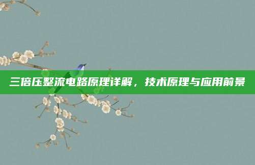 三倍压整流电路原理详解，技术原理与应用前景