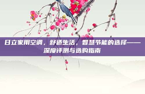日立家用空调，舒适生活，智慧节能的选择——深度评测与选购指南