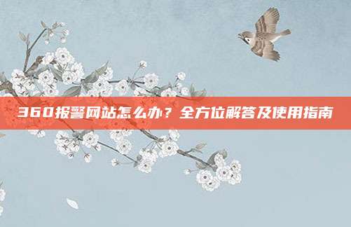 360报警网站怎么办？全方位解答及使用指南