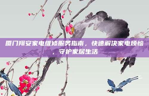 厦门翔安家电维修服务指南，快速解决家电烦恼，守护家居生活