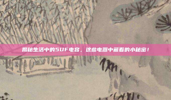 揭秘生活中的5UF电容，这些电器中藏着的小秘密！