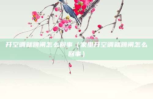 开空调就跳闸怎么回事(家里开空调就跳闸怎么回事)